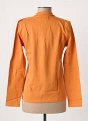 Polo jaune CLOUD'S femme seconde vue