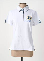 Polo blanc ERIC TABARLY femme seconde vue