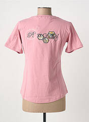 T-shirt rose COMPTOIR DU RUGBY femme seconde vue