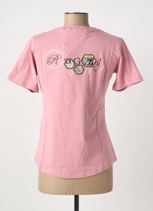 T-shirt rose COMPTOIR DU RUGBY femme
