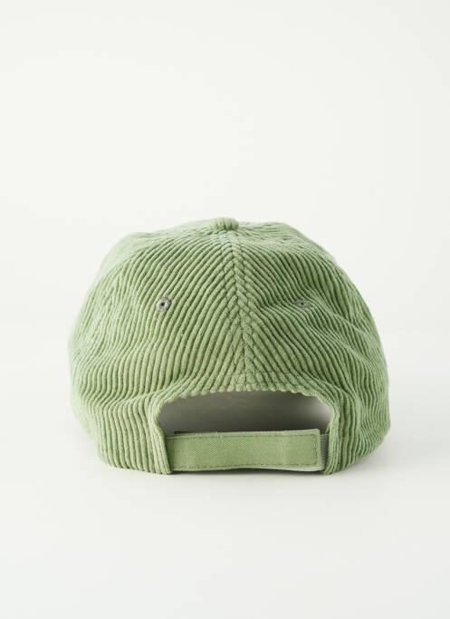 Casquette tissage velours vert PIONEER homme