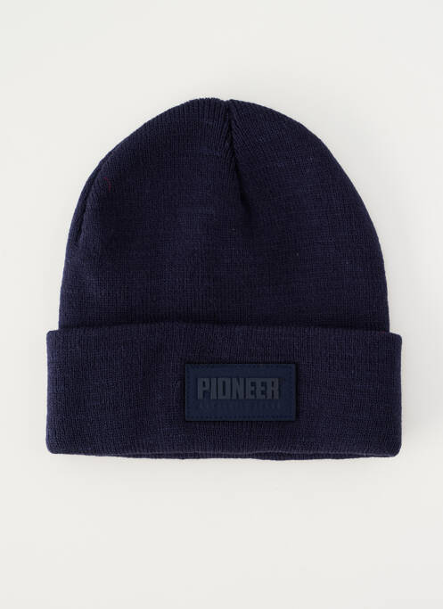 Bonnet bleu PIONEER homme