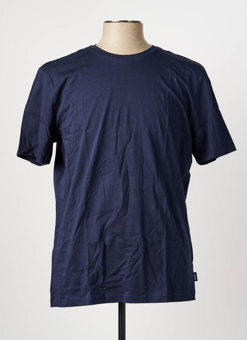 T-shirt coupe droite manches courtes bleu PIONEER homme