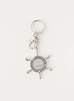 Porte-clé argent FASHION JEWELRY homme