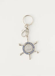 Porte-clé argent FASHION JEWELRY homme