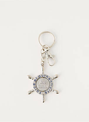 Porte-clé argent FASHION JEWELRY homme