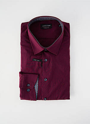 Chemise manches longues violet JUPITER homme
