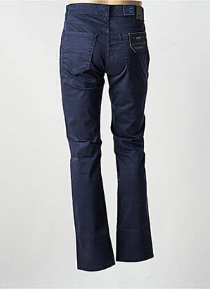 Pantalon slim tissage popeline taille normale bleu PIONEER homme