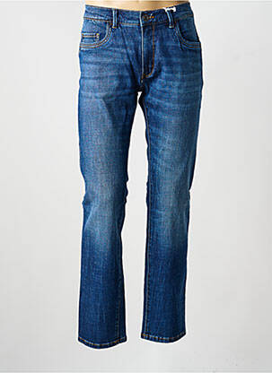Jeans coupe slim stretch taille normale bleu PIONEER homme