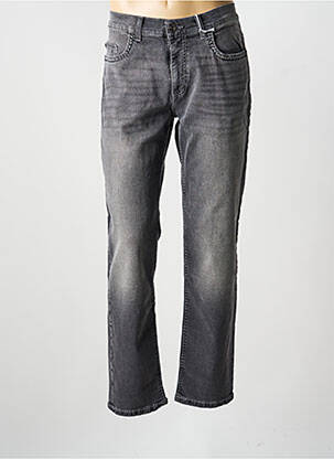 Jeans coupe slim stretch taille normale gris PIONEER homme