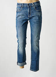Jeans coupe slim stretch taille normale bleu PIONEER homme