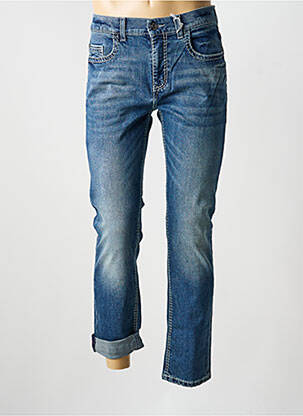 Jeans coupe slim stretch taille normale bleu PIONEER homme