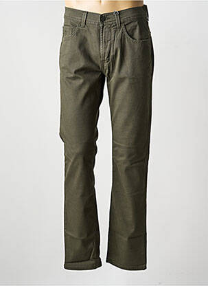 Jeans coupe slim stretch taille normale vert PIONEER homme