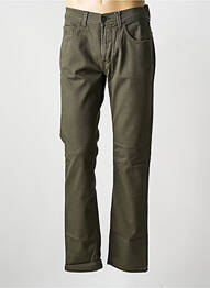 Jeans coupe slim stretch taille normale vert PIONEER homme