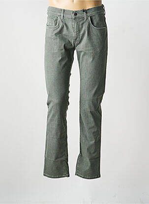 Jeans coupe slim stretch taille normale vert PIONEER homme
