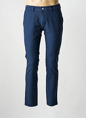 Pantalon chino poches taille normale bleu PIONEER homme