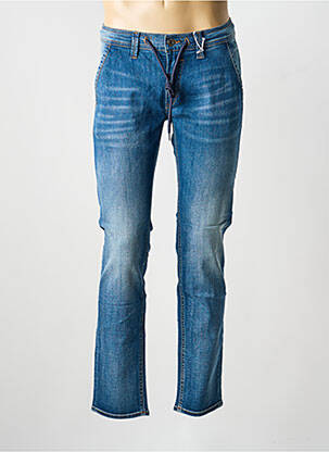 Jeans coupe slim stretch taille normale bleu PIONEER homme