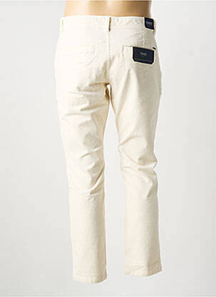 Pantalon chino stretch taille normale beige PIONEER homme