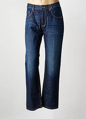 Jeans coupe droite stretch taille normale bleu PIONEER homme