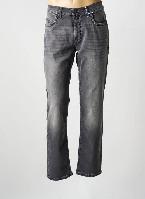 Jeans coupe slim stretch taille normale gris PIONEER homme
