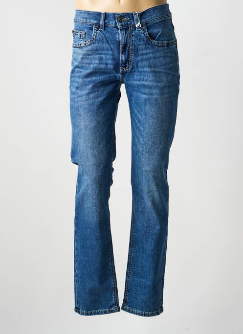 Jeans coupe slim stretch taille normale bleu PIONEER homme
