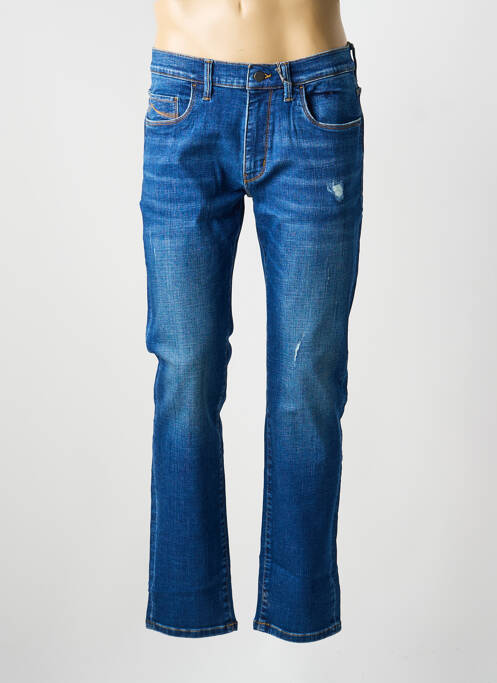 Jeans coupe slim stretch taille normale bleu PIONEER homme
