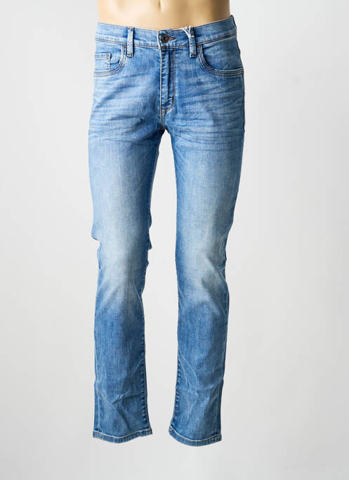Jeans coupe slim stretch taille normale bleu PIONEER homme