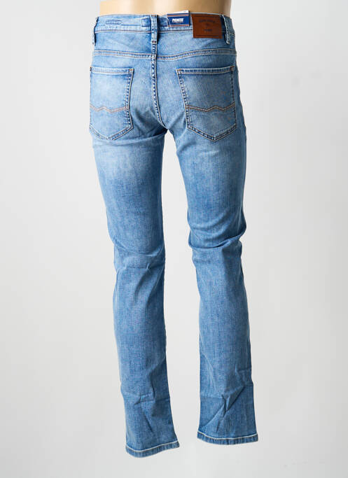 Jeans coupe slim stretch taille normale bleu PIONEER homme