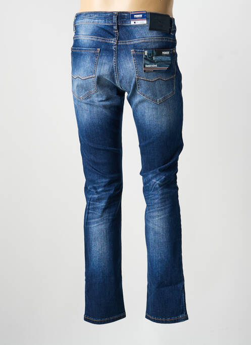 Jeans coupe slim stretch taille normale bleu PIONEER homme