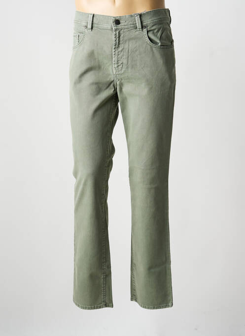 Jeans coupe slim stretch taille normale vert PIONEER homme