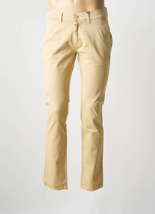 Jeans coupe slim stretch taille normale beige PIONEER homme