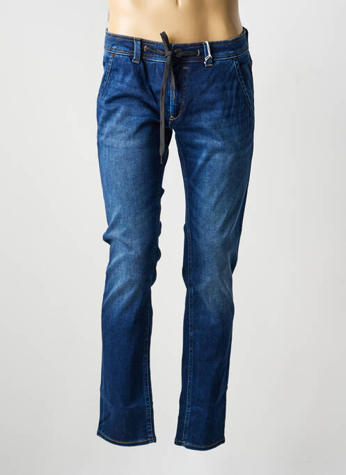 Jeans coupe slim stretch taille normale bleu PIONEER homme