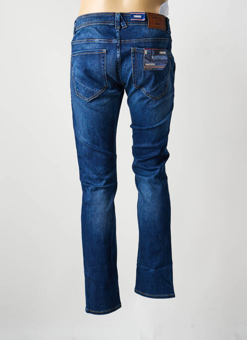 Jeans coupe slim stretch taille normale bleu PIONEER homme