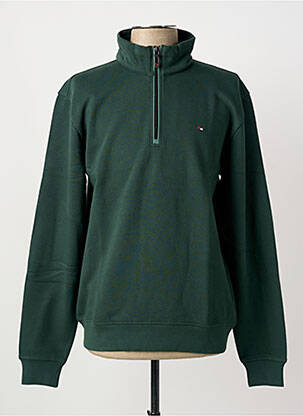 Sweat-shirt manches longues manches longues vert JUPITER homme