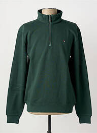 Sweat-shirt manches longues manches longues vert JUPITER homme
