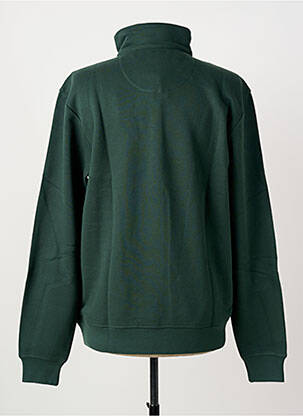 Sweat-shirt manches longues manches longues vert JUPITER homme