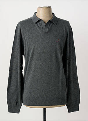 Polo manches longues manches longues gris JUPITER homme