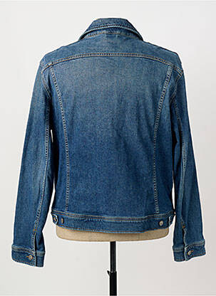 Veste casual fermeture boutonnée sur le devant bleu PIONEER homme