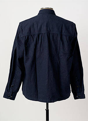 Veste casual coupe droite bleu PIONEER homme