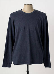 T-shirt coupe droite manches longues bleu PIONEER homme