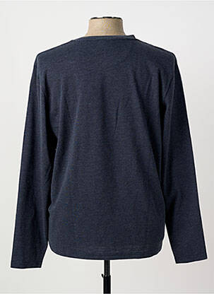 T-shirt coupe droite manches longues bleu PIONEER homme