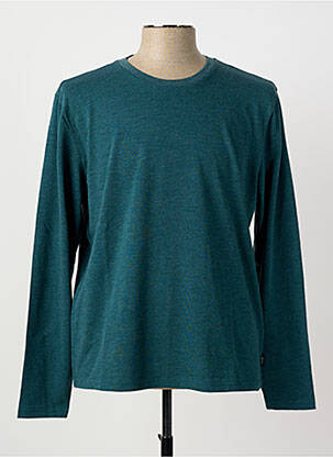 T-shirt coupe cintrée manches longues vert PIONEER homme