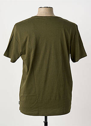 T-shirt coupe droite manches courtes vert PIONEER homme