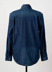 Chemise manches longues bleu PIONEER homme seconde vue