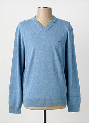 Pull bleu clair JUPITER homme
