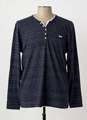 T-shirt bleu PIONEER homme seconde vue