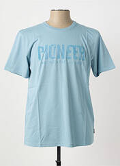 T-shirt bleu PIONEER homme seconde vue