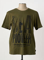 T-shirt vert PIONEER homme seconde vue