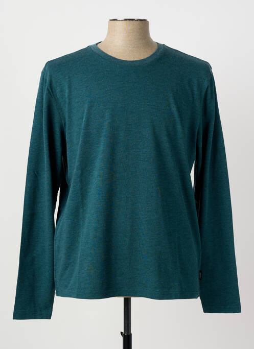 T-shirt coupe cintrée manches longues vert PIONEER homme