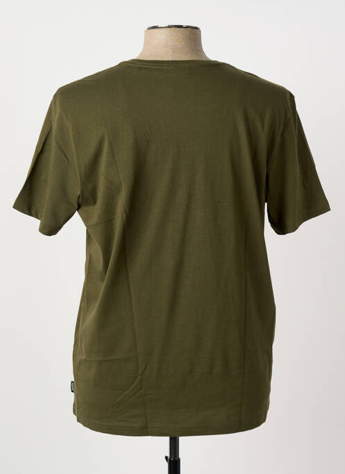 T-shirt coupe droite manches courtes vert PIONEER homme